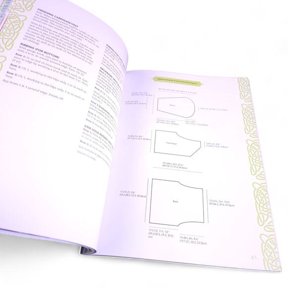 Contemporary Celtic Crochet by Bonnie Barker 24 Cabled Designs Sweaters Scarves - Picture 7 of 7